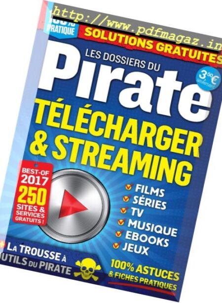 Pirate Informatique – Hors Serie – Juillet-Aout 2017 Cover
