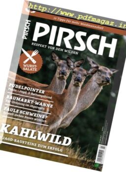 Pirsch – 19 Juli 2017