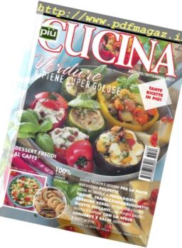piuCUCINA – Agosto-Settembre 2017