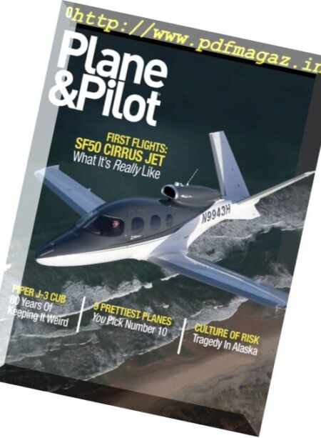 Plane & Pilot – August 2017 Cover