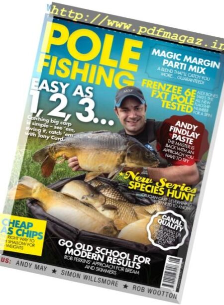 Pole Fishing Magazine – August 2017 Cover