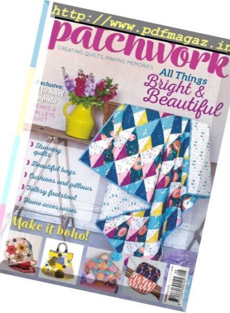 Popular Patchwork Magazine – August 2017 Cover