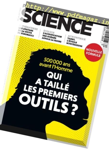 Pour la Science – Aout 2017 Cover