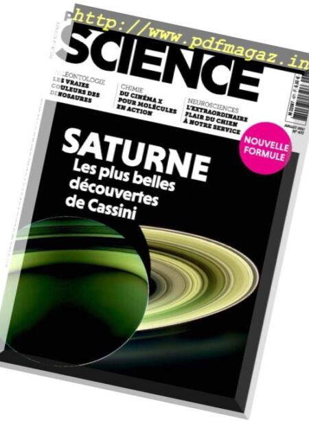 Pour la Science – Juillet 2017 Cover