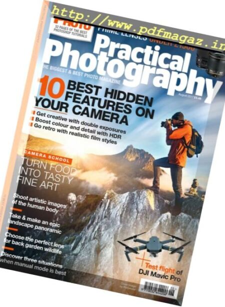 Practical Photography – August 2017 Cover