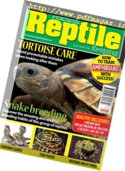 Practical Reptile Keeping – July 2017