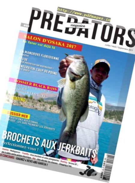 Predators Magazine – Juillet-Septembre 2017 Cover