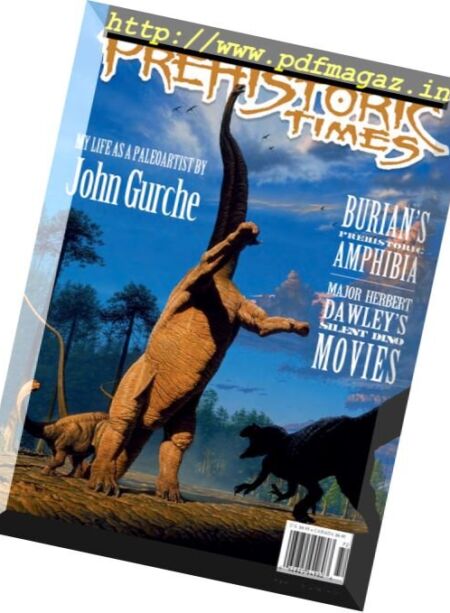 Prehistoric Times – Summer 2017 Cover