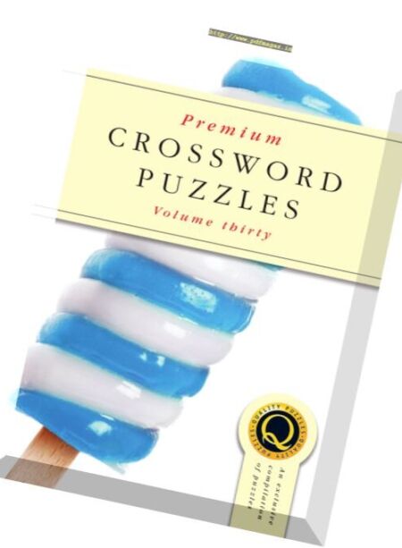 Premium Crossword Puzzles – Issue 30, 2017 Cover