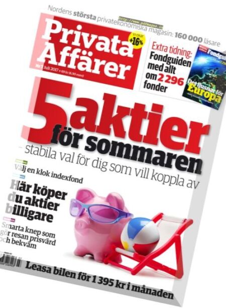 Privata Affarer – Juli 2017 Cover