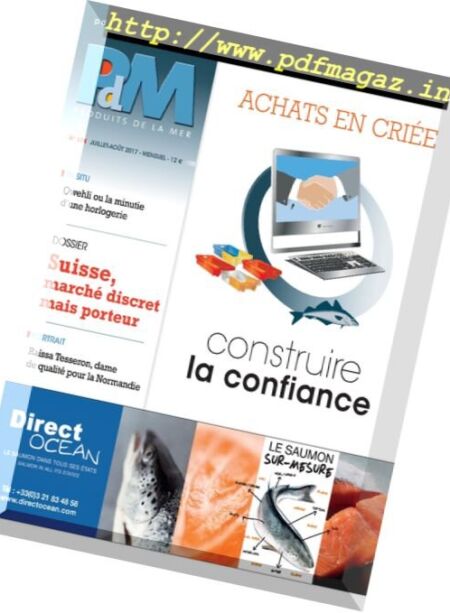 Produits de la Mer – Juillet-Aout 2017 Cover