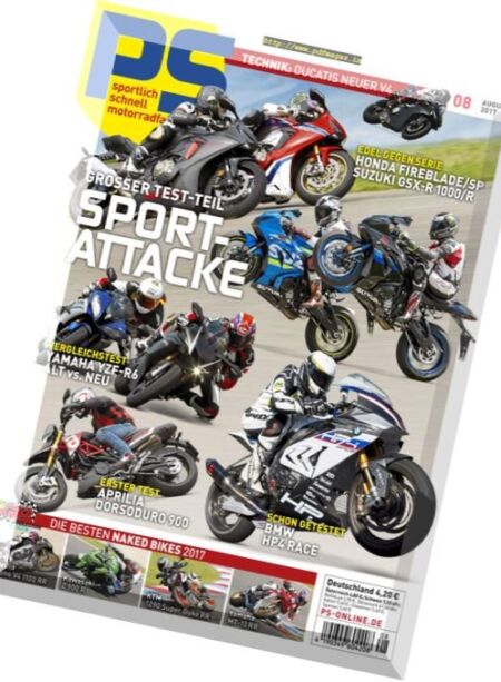 PS Germany – August 2017 Cover