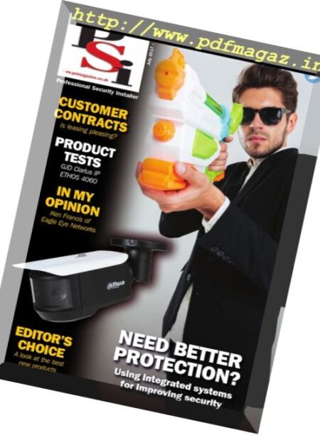 PSI. Professional Security Installer – July 2017 Cover