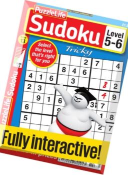 PuzzleLife Sudoku Tricky – Issue 13 2017