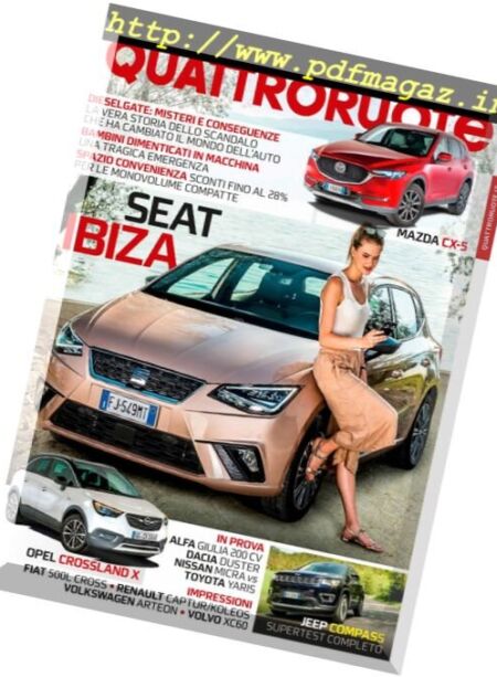 Quattroruote Italia – Luglio 2017 Cover