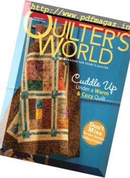 Quilter’s World – Autumn 2017