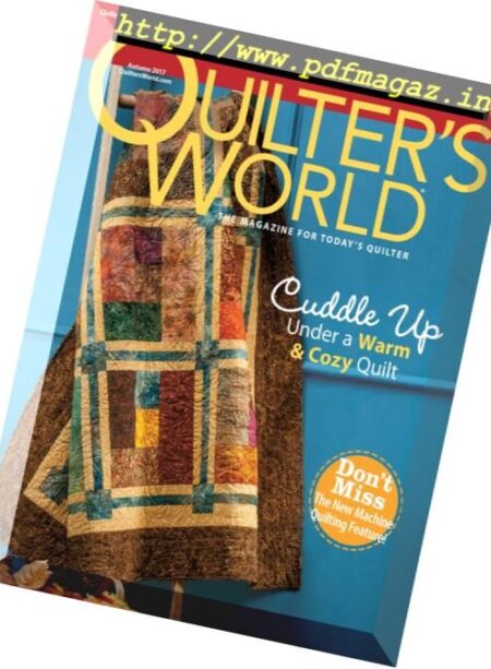 Quilter’s World – Autumn 2017 Cover