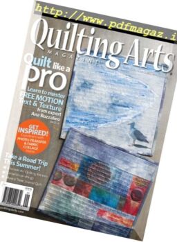 Quilting Arts Magazine – August-September 2017