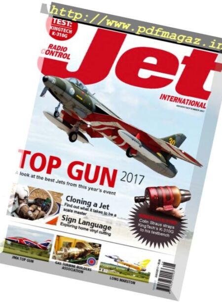 Radio Control Jet International – August-September 2017 Cover