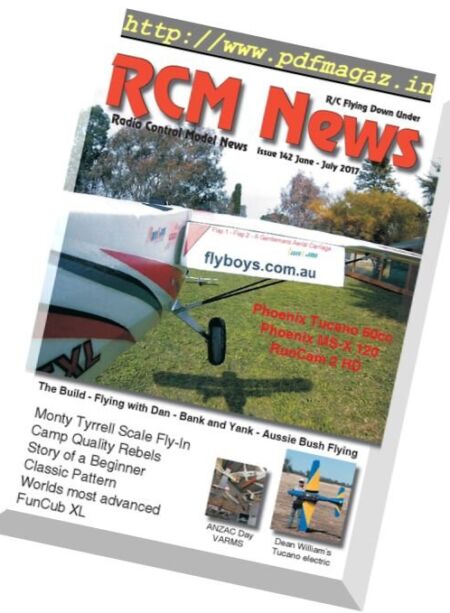 Radio Control Model News – June-July 2017 Cover