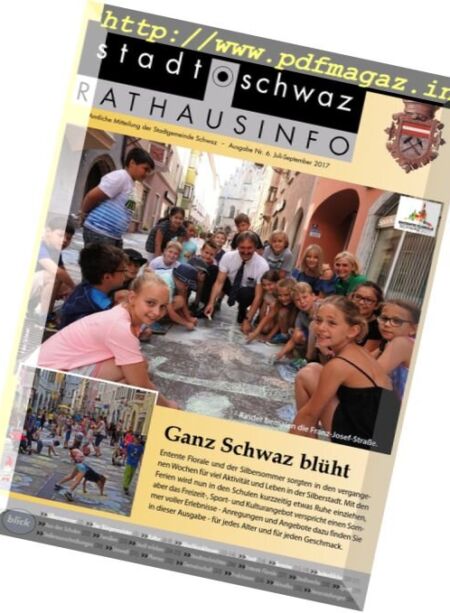 Rathausinfo – Juli-September 2017 Cover
