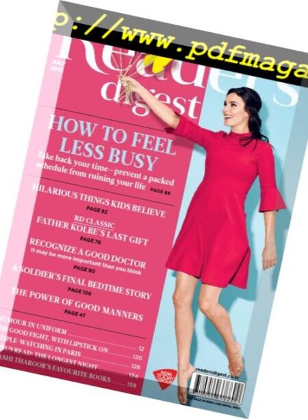 Reader’s Digest India – July 2017 Cover