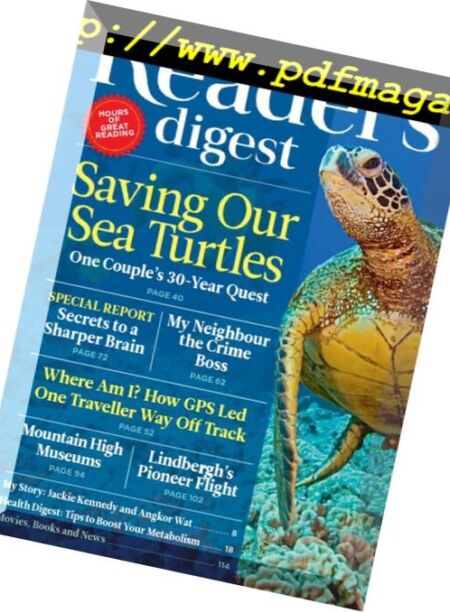 Reader’s Digest International – July 2017 Cover