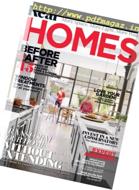 Real Homes – August 2017 Cover