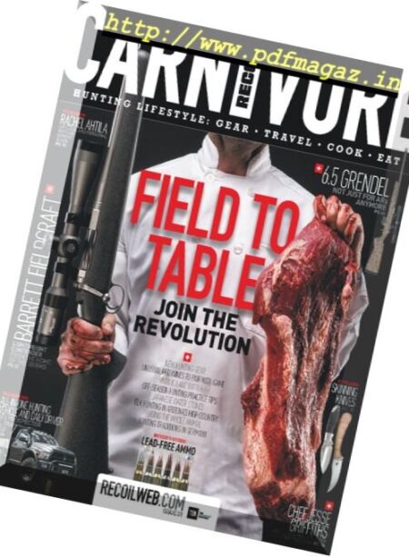 Recoil Presents Carnivore – Issue 1 2017 Cover