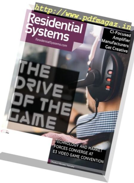 Residential Systems – July 2017 Cover