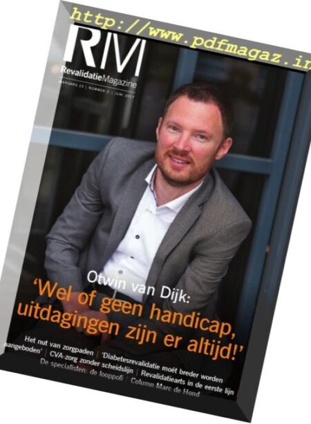 Revalidatie Magazine – Juni 2017 Cover