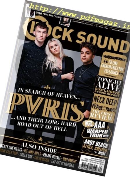 Rock Sound – Summer 2017 Cover