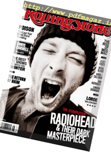 Rolling Stone Australia – August 2017 Cover