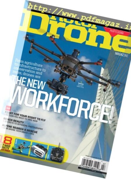 Rotor Drone – July- August 2017 Cover