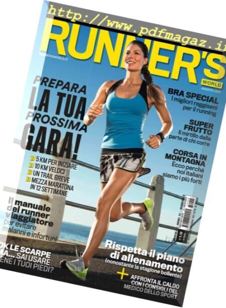 Runner’s World Italia – Agosto 2017 Cover