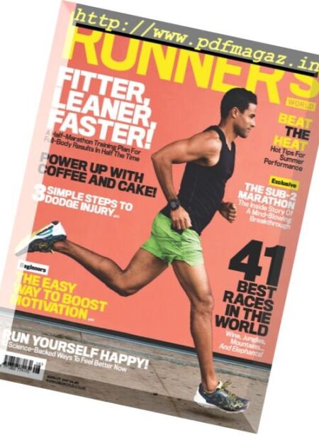 Runner’s World UK – August 2017 Cover