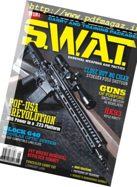 S.W.A.T. – August 2017 Cover