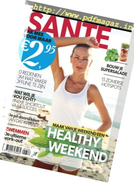 Sante Netherlands – Juli 2017 Cover