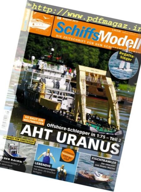 SchiffsModell – August 2017 Cover