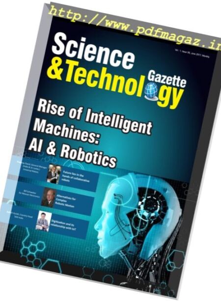 Science & Technology Gazette – June 2017 Cover
