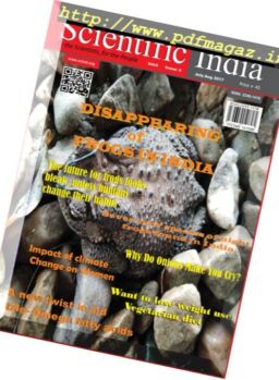 Scientific India – July-August 2017