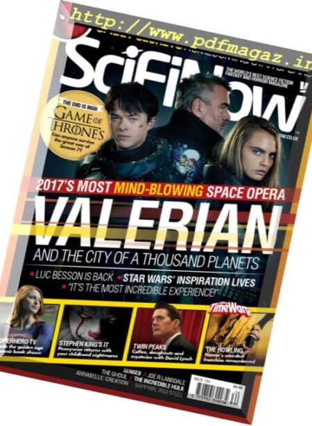 SciFiNow – Issue 134, 2017 Cover