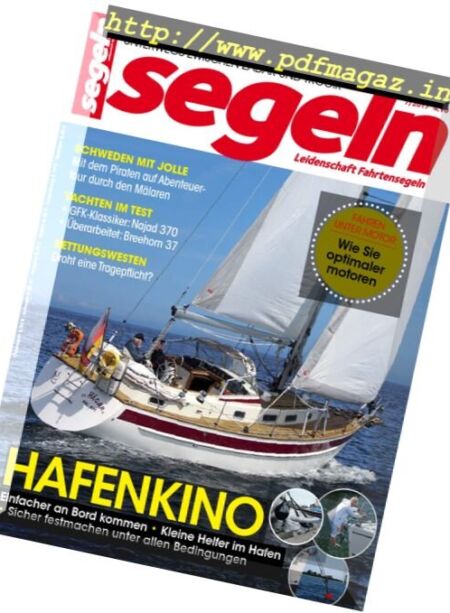 Segeln – Juli 2017 Cover