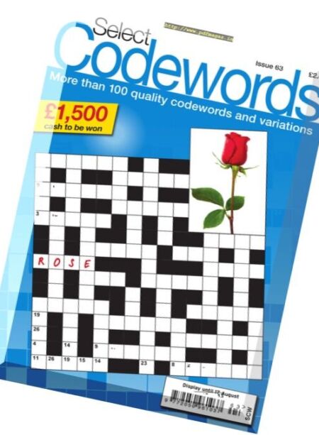 Select Codewords – Issue 63 2017 Cover
