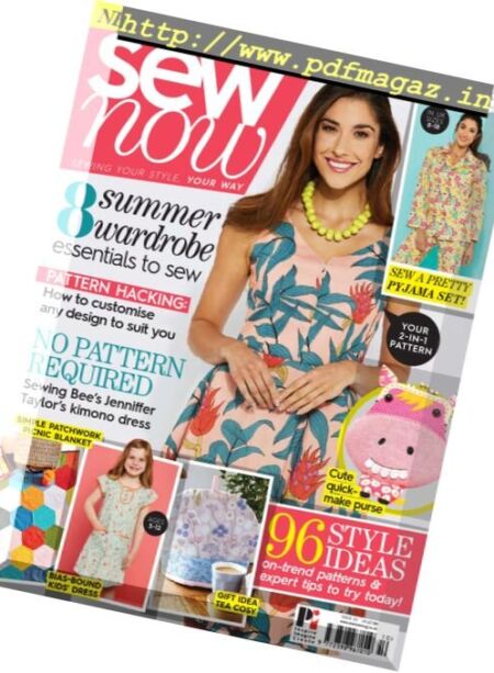 Sew Now – Issue 10 2017 Cover