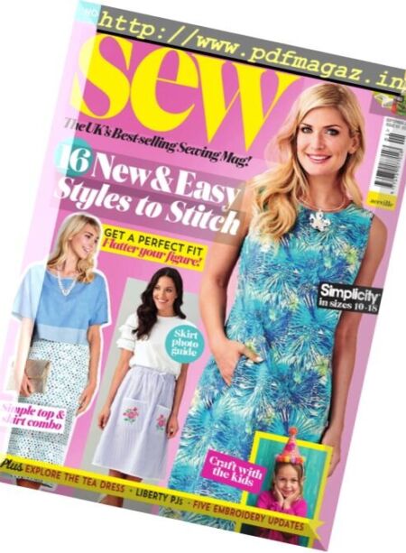 Sew – September 2017 Cover