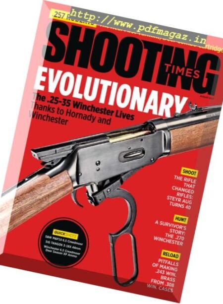 Shooting Times – August 2017 Cover