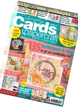 Simply Cards & Papercraft – Issue 165 2017