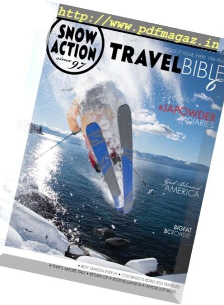Snow Action – Snow Travel Bible 6 2017 Cover