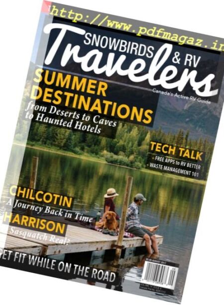 Snowbirds & RV Travelers – August 2017 Cover